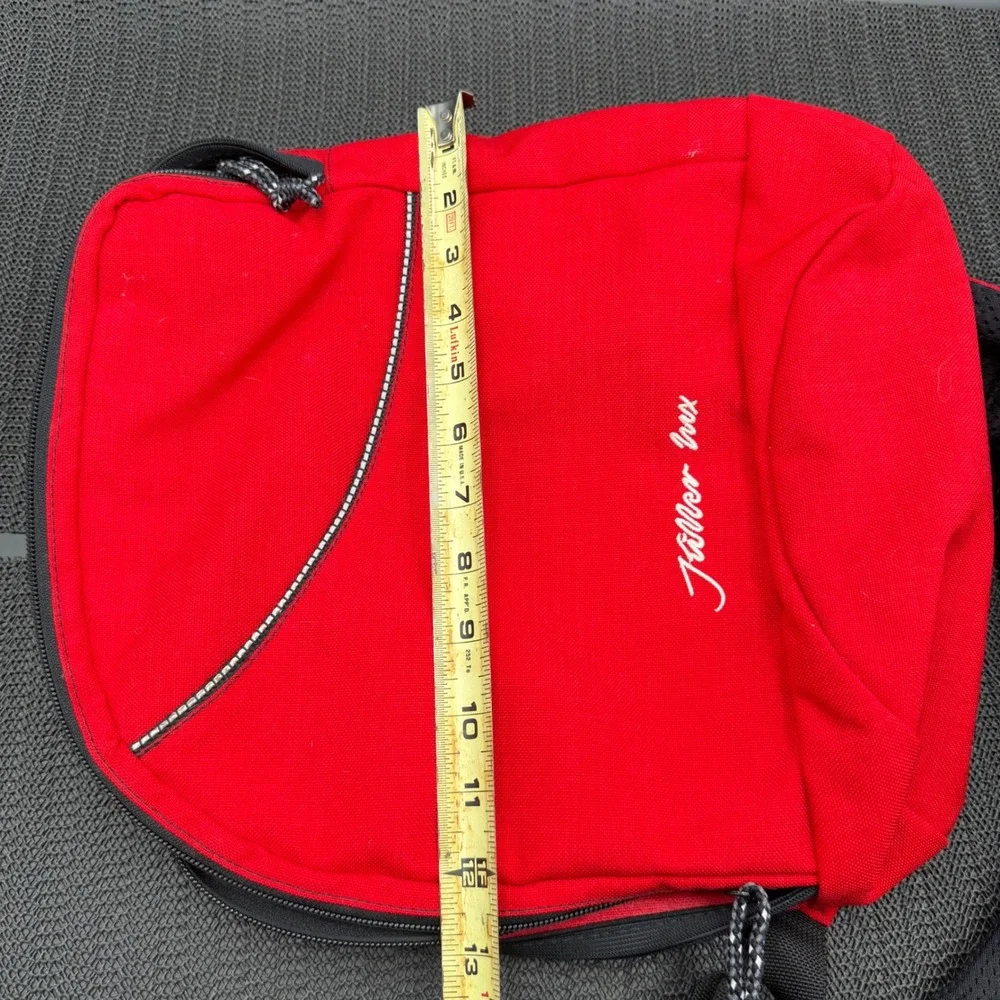 Natalex Killer Mix Red Cordura Sling Bag Padded Crossbody Backpack 1057